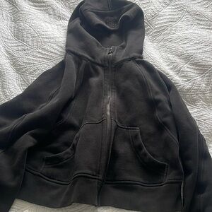 LULULEMON black scuba zip up woman’s!!🖤